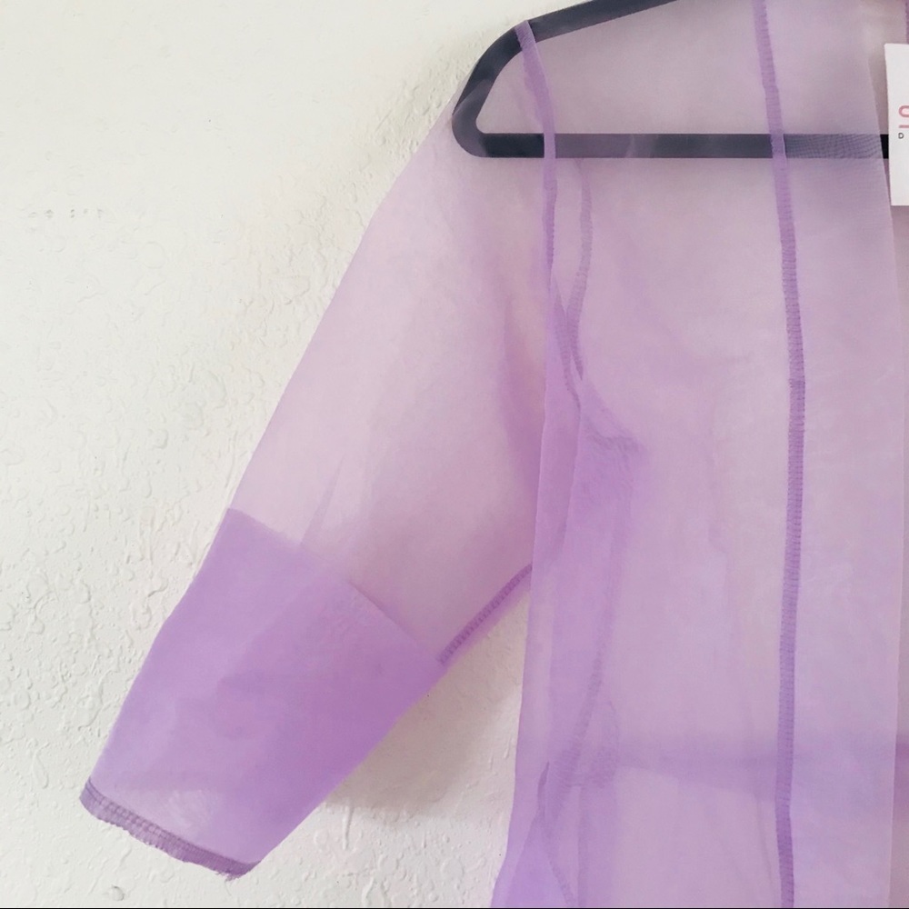 Quii Exquisite Collection Chiffon Robe NWT - Picture 3 of 6
